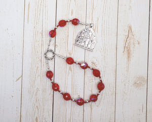 Syn Pocket Prayer Beads: Norse Guardian Goddess, Companion of Frigga