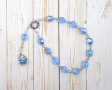 Tayet Pocket Prayer Beads: Egyptian Goddess of Weaving and Fiber Arts, Goddess of Funerals