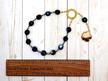 Thanatos Pocket Prayer Beads with Poppy: Greek God of Death (Copy)