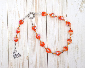 Vesta Pocket Prayer Beads: Roman Goddess of the Hearthfire