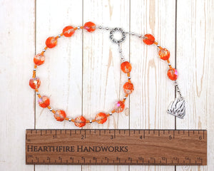 Vesta Pocket Prayer Beads: Roman Goddess of the Hearthfire