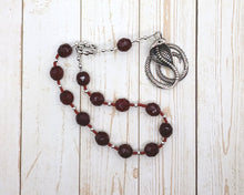 Wadjet Pocket Prayer Beads with Cobra: Egyptian Cobra Goddess, Patron and Protector of Lower Egypt