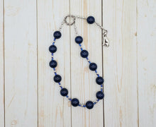 Bast Pocket Prayer Beads in Lapis Lazuli: Egyptian Goddess of Joy, Love, Music and Dance