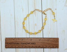 Artemis Prayer Bead Bracelet with Bee: Greek Goddess of the Wilderness, Wild Animals, Huntress, Protector of Young Women and Girls