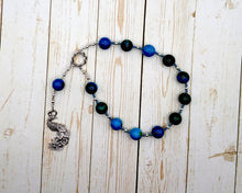 Hera Pocket Prayer Beads in Chrysocolla: Greek Goddess of the Sky, Marriage, Queen of Olympus