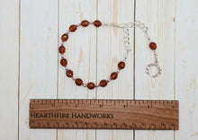 Apollo Prayer Bead Bracelet with Laurel Wreath: Greek God of Music and the Arts, Health and Healing
