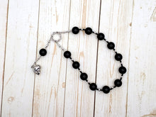Hades Pocket Prayer Beads in Black Onyx: Greek God of Death and the Afterlife