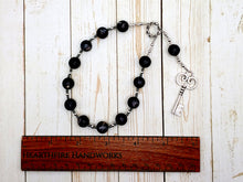 Hekate Pocket Prayer Beads in Labradorite: Greek Goddess of Magic and Witchcraft, Night and the Darkness, Protection of the Home and Women
