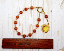 Helios Pocket Prayer Beads in Sunstone: Greek God of the Sun, Witness of Oaths