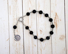 Nyx Pocket Prayer Beads in Labradorite: Greek Goddess of the Night