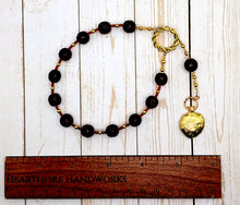 Persephone Pocket Prayer Beads in Garnet: Greek Goddess of Spring, New Growth and Renewal, Death and the Afterlife, and Queen of the Underworld