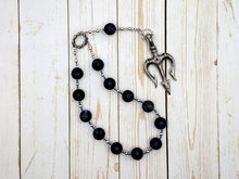 Poseidon Pocket Prayer Beads in Sea Sediment Jasper: Greek God of the Sea, Protector and Patron of Sailors