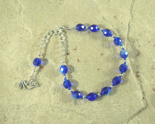 Eirene Prayer Bead Bracelet: Greek Goddess of Peace