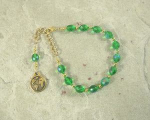 Gaia (Gaea) Prayer Bead Bracelet: Mother Earth, Mother of the Greek Gods, Mother of All That Is. - Hearthfire Handworks 