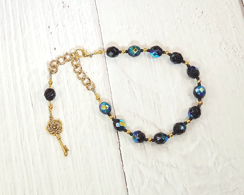 Hekate (Hecate) Prayer Bead Bracelet: Greek Goddess of Magic and Witchcraft