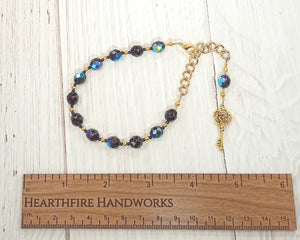 Hekate (Hecate) Prayer Bead Bracelet: Greek Goddess of Magic and Witchcraft