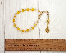 Ra (Re) Prayer Bead Bracelet: Egyptian God of the Sun