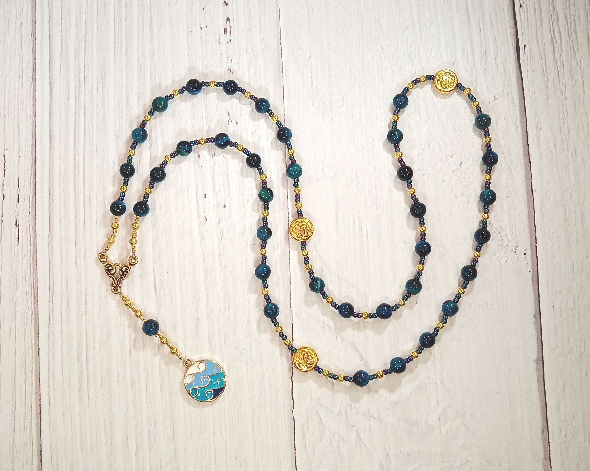 Healing beads clearance necklace