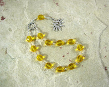 Dazhbog Pocket Prayer Beads: Slavic God of the Sun, Wealth, Good Fortune