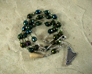 Dagda Prayer Beads: Irish Celtic God of Abundance and Protection - Hearthfire Handworks 