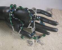 Manannan mac Lir Prayer Beads: Irish Celtic God of the Sea and the Otherworld - Hearthfire Handworks 