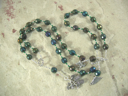 Pan Prayer Beads: Greek God of the Forest and Mountains, Country Life