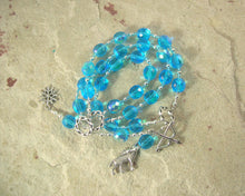 Skadhi (Skadi) Prayer Beads: Norse Goddess of Winter,  the Wilderness, Mountains, Skiing, Archery