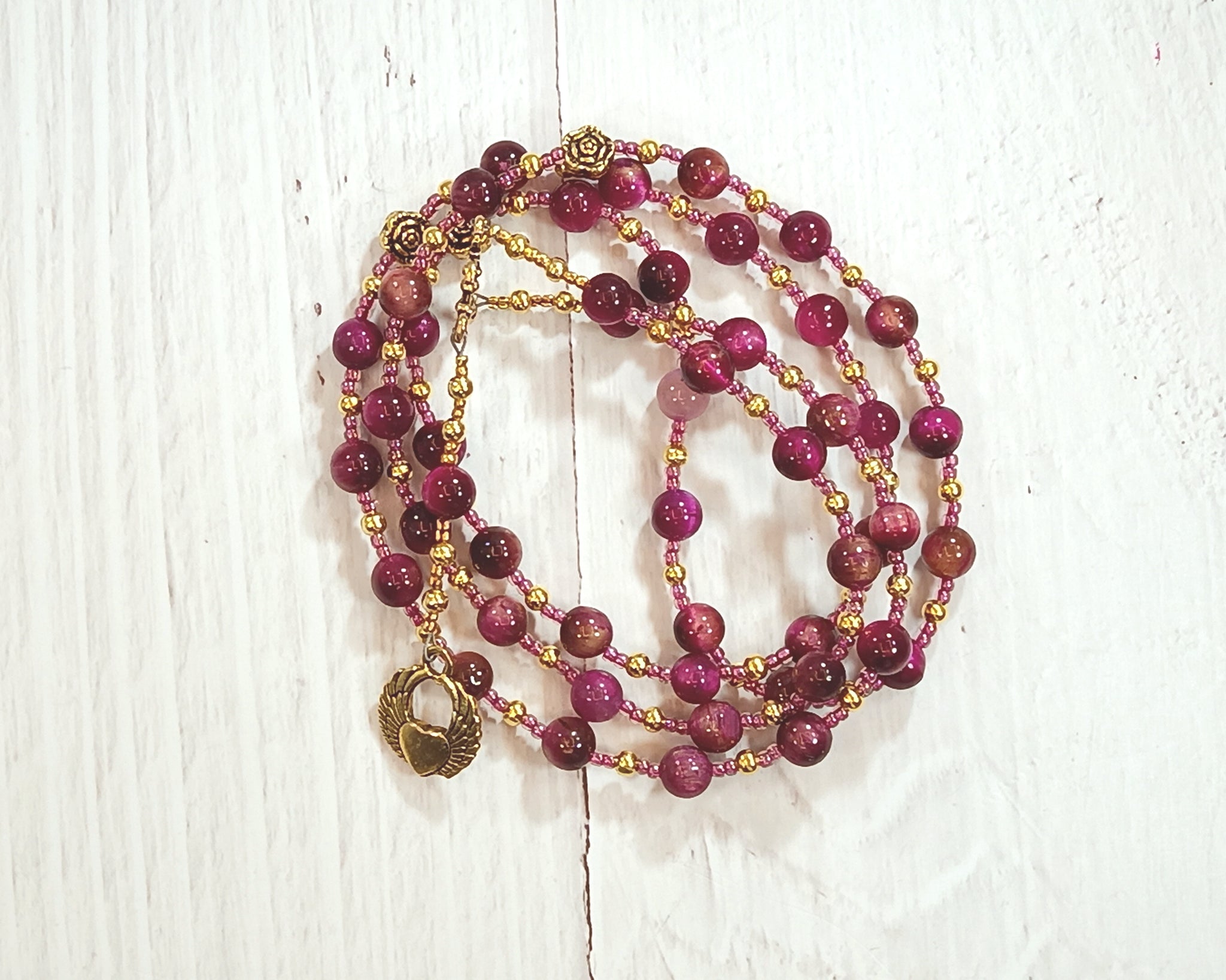 Lauren Rubinski Love Beads Love Beaded Necklace - Farfetch