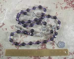 Ariadne Prayer Beads: Greek Goddess, Mistress of the Labyrinth - Hearthfire Handworks 