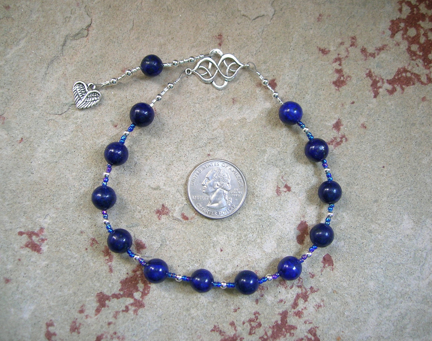Eleos (Pity) Pocket Prayer Beads in Lapis Lazuli: Greek Goddess of Com ...
