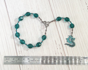 Aegir Pocket Prayer Beads: Norse God of the Sea, Brewing, and Hospitality