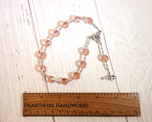 Anteros Pocket Prayer Beads: Greek God of Love Requited & Returned, Companion of Aphrodite and Eros