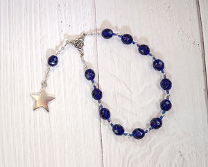 Asteria Pocket Prayer Beads: Greek Goddess of Astrology and Dream Prophecy, Mother of Hekate
