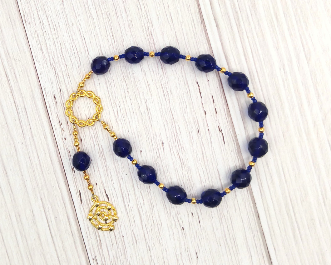 Astraea Pocket Prayer Beads: Greek Goddess of Justice, Protector of the Innocent
