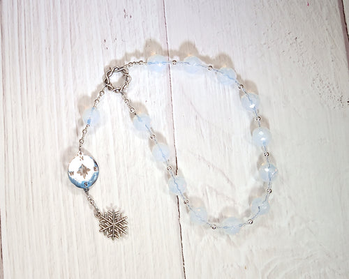 Boreas Pocket Prayer Beads: Greek God of the North Wind, God of Winter