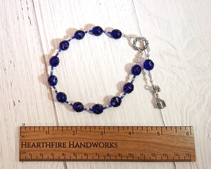 Calliope Pocket Prayer Beads: Greek Muse of Epic Poetry and Eloquence