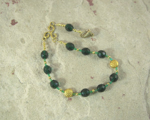 Erecura Pocket Prayer Beads: Gaulish Celtic Goddess of Prosperity, Goddess of the Underworld