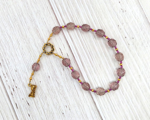 Ganymede Pocket Prayer Beads: Cupbearer of the Greek Gods