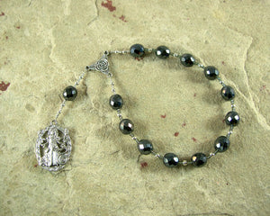 Hekate (Hecate) Pocket Prayer Beads: Greek Goddess of Magic and Witchcraft - Hearthfire Handworks 