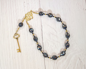 Hekate (Hecate) Pocket Prayer Beads: Greek Goddess of Magic and Witchcraft
