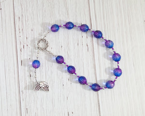 Iris Pocket Prayer Beads: Greek Goddess of the Rainbow, Messenger of the Gods