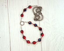 Loki Pocket Prayer Beads with Urnes Snakes: Norse God of Chaos, Change, Transformation