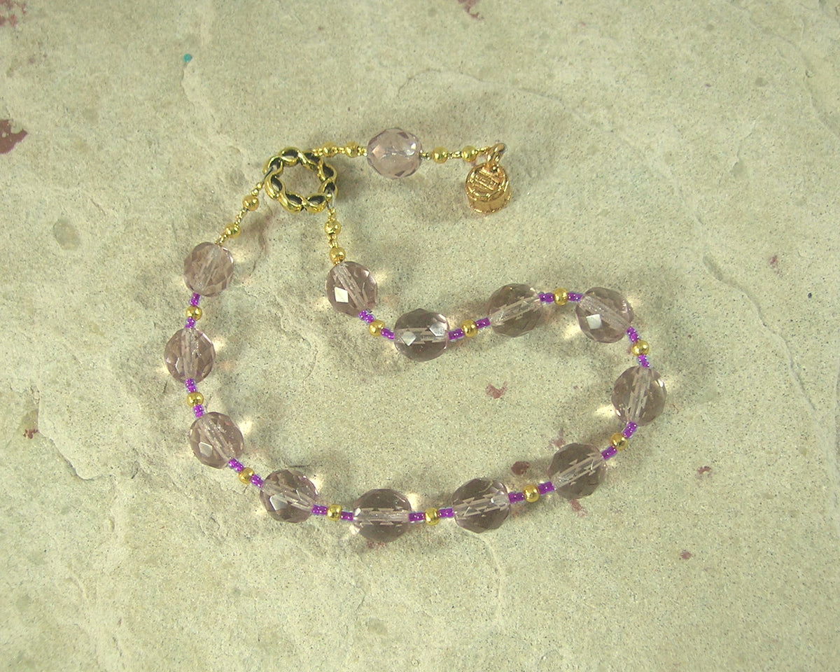 Methe Pocket Prayer Beads: Greek Goddess of Intoxication and Drunkenne ...