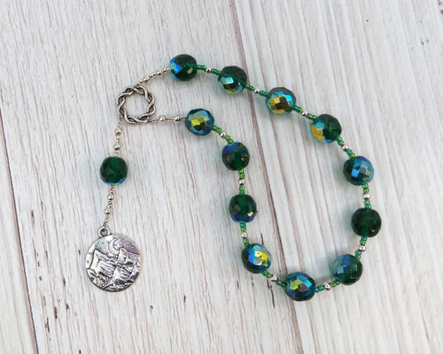 Mnemosyne Pocket Prayer Beads: Greek Goddess of Memory, Mother of the Muses