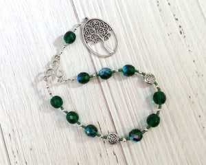 Nemetona Pocket Prayer Beads: Gaulish Celtic Goddess of the Sacred Grove