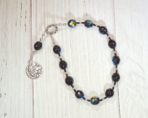 Nyx Pocket Prayer Beads: Greek Goddess of the Night