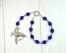 Odin (Woden) Pocket Prayer Beads with Ravens: Norse God of War and Battle, Magic, Runes, Wisdom, Poetry