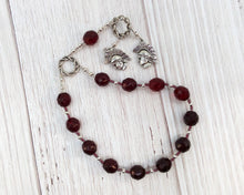 Phobos and Deimos Pocket Prayer Beads: Greek Gods of Fear and Terror, Sons of Aphrodite & Ares