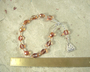 Svarog Pocket Prayer Beads: Slavic God of Fire, God of Blacksmiths