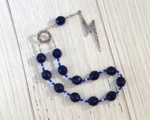 Zeus Pocket Prayer Beads: Greek God of the Sky and Storm, Thunder and Lightning, Justice